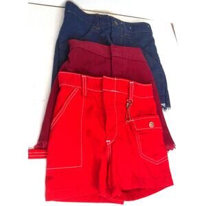 Vintage Little Girls Shorts HealthTex Sears SET OF 3 READ